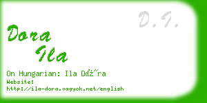 dora ila business card